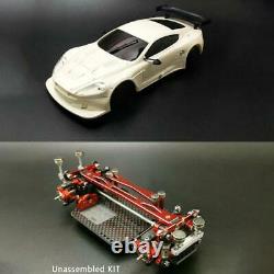 AstonMartin Body Shell Upgraded Chassis Part KIT DIY 1/28 Racing Drift MINID Car