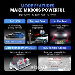 Autel MaxiCOM MK808 S Bidirectional Scan Tool Car Diagnostic Scanner Key Coding