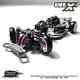 Bmr-x Pro Purple 1/24 Rwd Rc Drift Chassis (no Wheels, Electronics Or Bdy Mount)