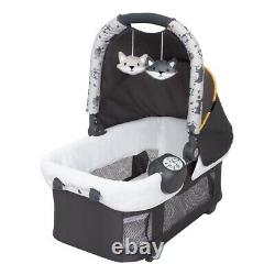 Baby Double Stroller Frame with 2 Car Seats Twins Nursery Center Travel System