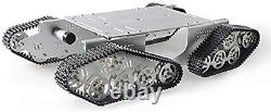 Big Load Large Size Robot Tank Car Chassis, Robot Moving Platform, 4WD Metal Cat