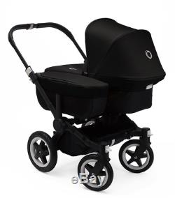 Bugaboo Donkey 2 Mono Stroller on Black Chassis, Birth to 17kg, Car seat ready