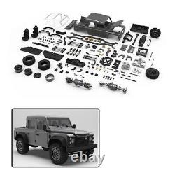 CAPO Metal Chassis Crawler Car 1/18 RC Model KIT 2Speed Gearbox Differential DIY
