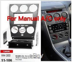 CARAV 11-106-015-006 Car Radio Frame Fascia Dash Kit for MAZDA (6), Atenza 2DIN