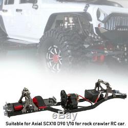 CNC&Carbon 110 4WD RC Car Frame Kit With Motor for AXIAL SCX10 I RC Crawler Car