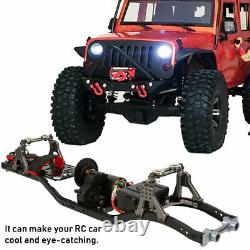 CNC&Carbon 110 4X4 RC Car Frame Kit With Motor for AXIAL SCX10 I RC Crawler Car