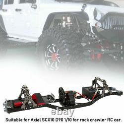 CNC&Carbon 110 4X4 RC Car Frame Kit With Motor for AXIAL SCX10 I RC Crawler Car