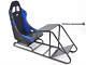 Car Gaming Racing Sim Frame Chair Bucket Seat Ps4 Ps3 Xbox Forza Pc Black/blue