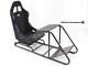 Car Gaming Racing Simulator Frame Chair Bucket Seat Pc Ps3 Ps4 Xbox Black Forza