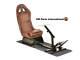 Car Gaming Racing Simulator Frame Chair Seat Forza Ps4 Ps3 Xbox Pc Faux Leather