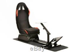 Car Gaming Steering Wheel Racing Frame Chair Bucket Seat PC PS4 XBox PS3 Xmas