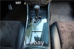Car Interior Decoration Full Set Trim 19 For Lexus IS 06-11 Black Carbon Fiber