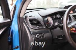 Car Interior Moulding Decor Cover Kit 17 For Buick Encore 13-2015 Carbon Fiber