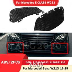 Car Lamp Fog Light Cover Frame Trim Grill For Mercedes Benz E CLASS W213 16-19