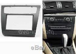Car Radio Fascia Stereo frame facias for BMW 1 Series E81 E87 E82 Dash Bezel Kit