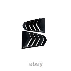 Car Side Window Louver Shutter Frame Cover Trim For BMW 3-Series G20 G28 2020-Up