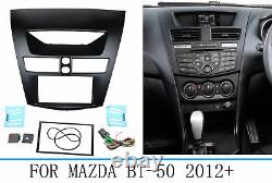 Car Stereo Fascia Dash Panel Frame Trim Kit For Mazda BT-50 2012-2015