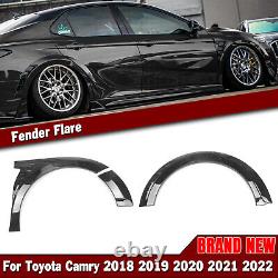 Car Wheel Fender Flares Frame For Toyota Camry 2018-2022 SE XSE YOFER Style BLK