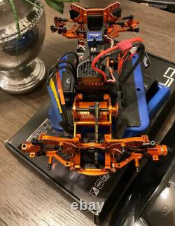 Carbon Fiber 1/10 Drift-Like Chassis FULLY BUILT with remote and car body includ