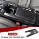 Carbon Fiber Car Armrest Box Panel Frame Trim Cover For Honda Civic 10th 16-21