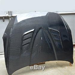 Carbon Fiber Car Engine Cover Hoods Machine Frame Bonnet For Mazda 3 Axela 2014
