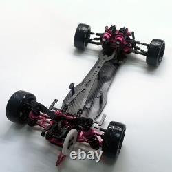 Carbon Fiber Rear Drive Racing Drift Car Frame RC Adult Child Boy Toy KIT 1/10