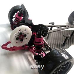 Carbon Fiber Rear Drive Racing Drift Car Frame RC Adult Child Boy Toy KIT 1/10