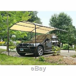 Carport Canopy Car Shelter Metal Frame Carports Canopies Waterproof Shade 9x16