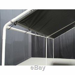 Carport Canopy Kits Garage Steel Frame Car sunshade 10 x 20 Boat Tent Cover