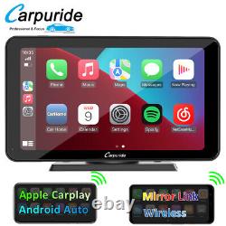 Carpuride 7In HD Touch Screen Car Stereo Wireless Apple CarPlay & Android Auto