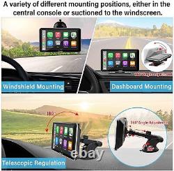 Carpuride 7Inch HD Touch Screen Car Stereo Receiver Apple CarPlay & Android Auto
