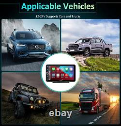 Carpuride 7''LED HD Car Car Stereo With Wireless Apple CarPlay & Android Auto