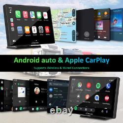Carpuride 9In Portable Car Stereo Wireless Car Radio For Apple Carplay & Android