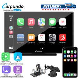 Carpuride 9Inch Car Stereo HD Touch Screen Car Radio Apple CarPlay Android Auto
