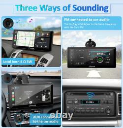 Carpuride NEW 10.3Inch Smart Car Stereo Wireless Apple Carplay Android Auto USA