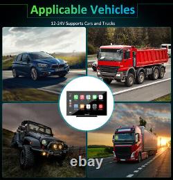Carpuride NEW 9Inch Portable Car Radio Wireless Apple Carplay & Android Auto