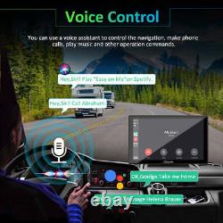 Carpuride NEW Dual Bluetooth Car Stereo Wireless Apple Carplay Android Auto USA