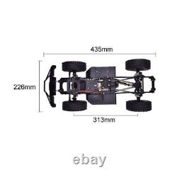 Chassis Frame Wheelbase Mounted DIY Toys 12.3in For 1/10 SCX10II Parts Base Set