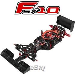 Corally C-00120 FSX-10 1/10 Car Kit Formula Racing Chassis Kit Only