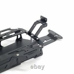 Custom Aluminum Chassis kit for TAMIYA 1/10 NOVAFOX Buggy Chassis(4 dampers)