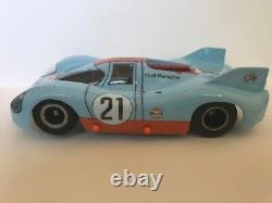 Custom Porsche 917 Super Detailed 1/24 scale slot car with aluminum chassis