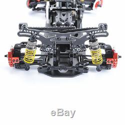 DIY Alloy&Carbon Fiber G4 Frame Chassis Kit for HSP RC 1/10 4WD Drift Model Car