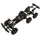 Diy Brass Metal 6x6 Rc Car Chassis Frame With Axles Gearbox For Trx4m 1/18 Rc Car