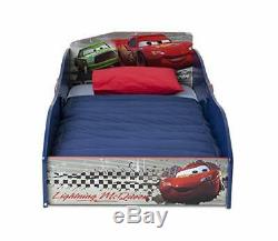 Delta Children Wooden Toddler Boys Bed Frame, Disney cars Kids Bedroom Race Car