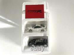 Epoch Indoor Racer RC Car White Honda Integra Type R 1/43 Scale Body And Chassis