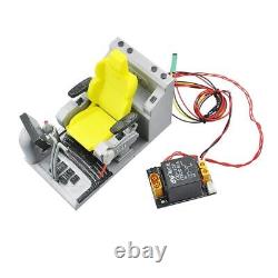 Excavator Cab Interior Seat OLED Display System For 1/12 RC Hydraulic Parts