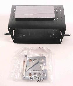 FIAT 500 2008-up Installation kit with metal frame for 2DIN car radio or navi