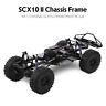 For 1/10 Axial Scx10 Ii Rc Car Diy Austar 313mm Wheelbase Chassis Frame With Tries