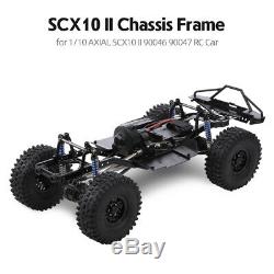 For 1/10 AXIAL SCX10 II RC Car DIY AUSTAR 313mm Wheelbase Chassis Frame with Tries