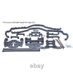 For 1/10 Traxxas MAXX RC Crawler Car Protective Body Shell Roll Cage Frame HYA